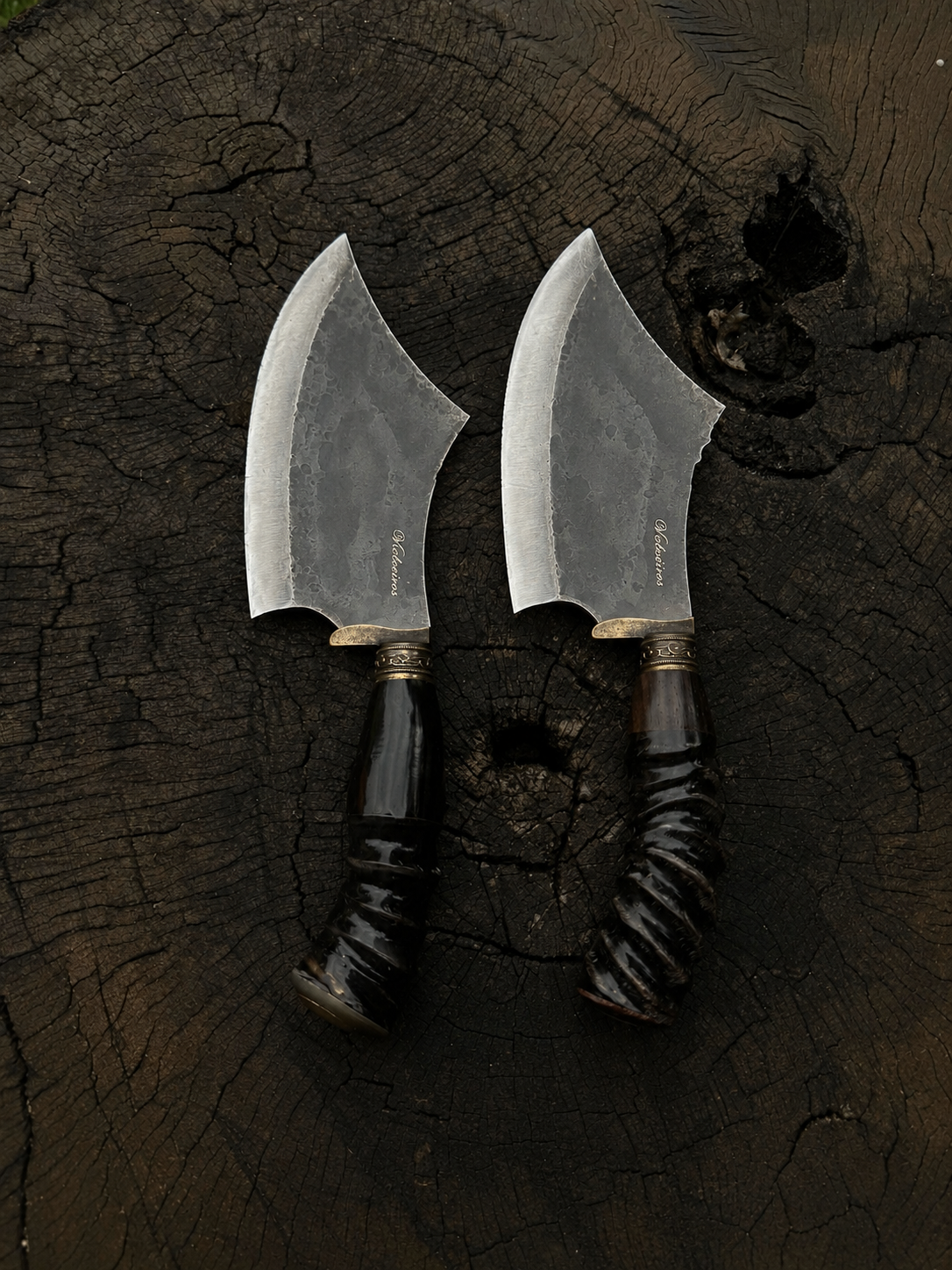 7" Cutelo Wild Cleaver, Antelope Bull Horn, RSS440 - 180mm