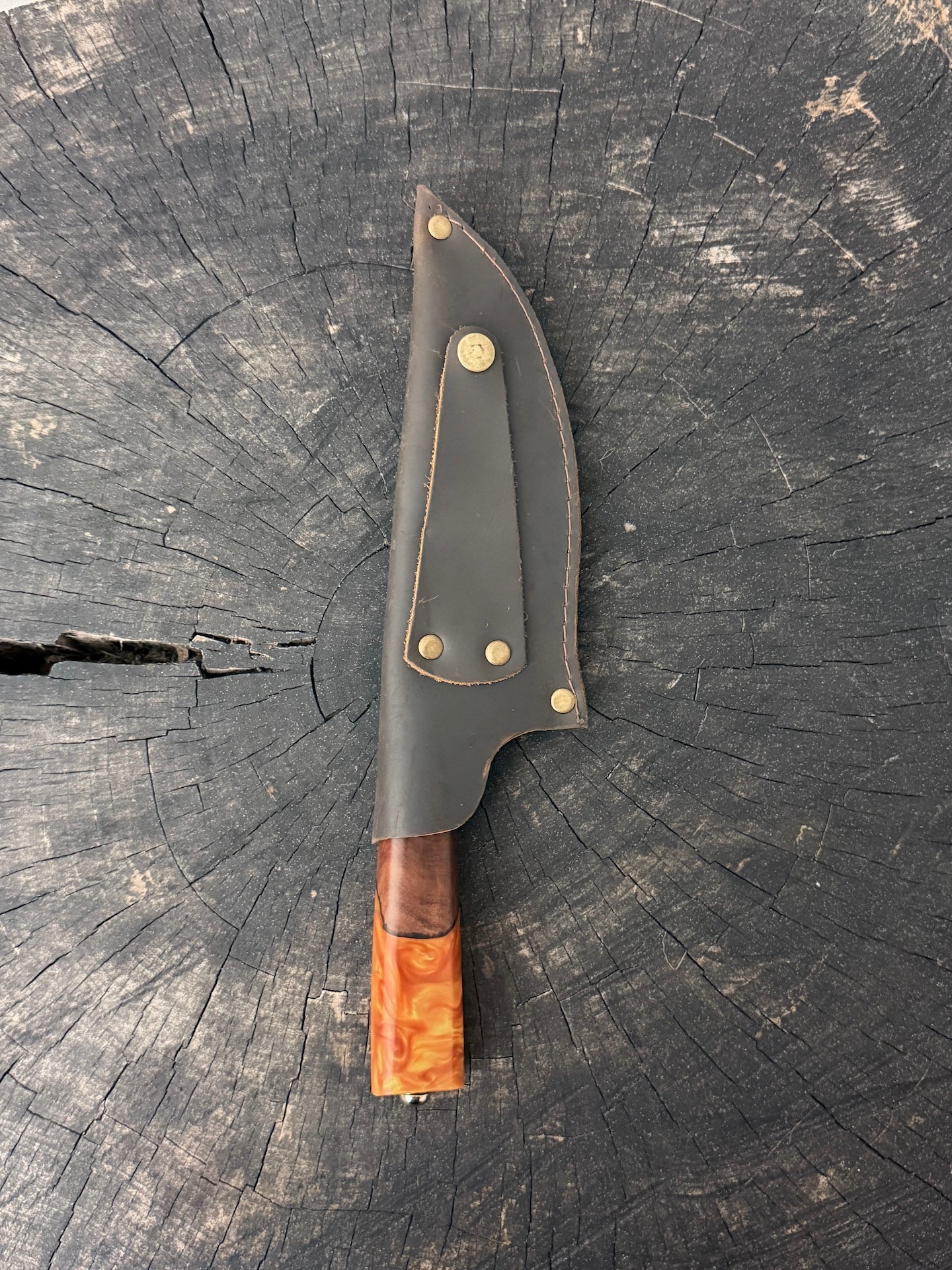 6" Picanha Knife, Hybrid Custom Block, SS440 - 150mm