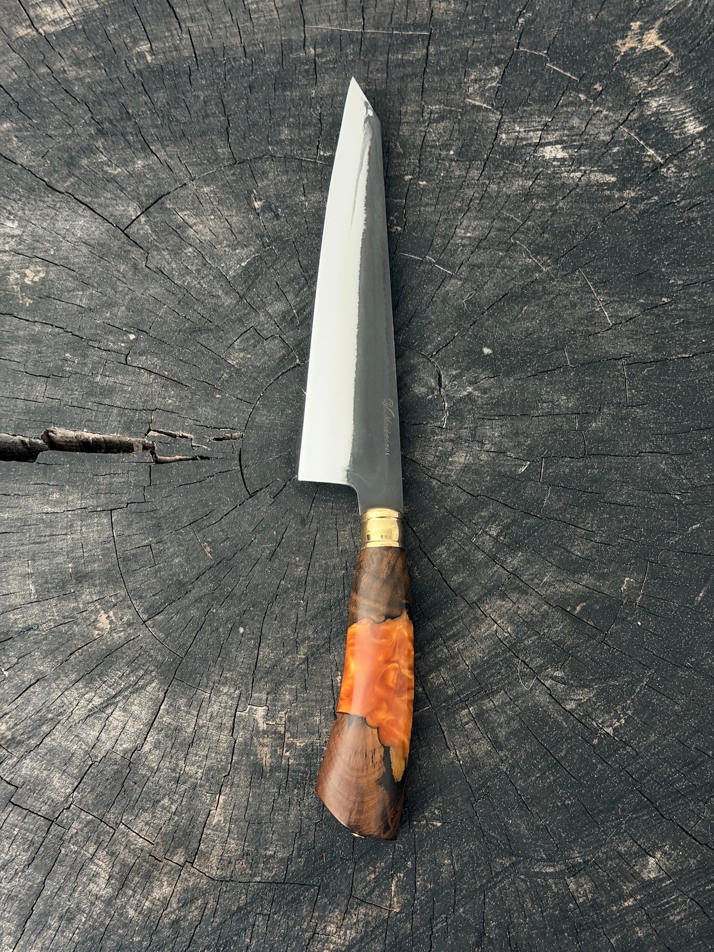 8" Branca Knife, Hybrid Custom Block, RSS440 - 210mm