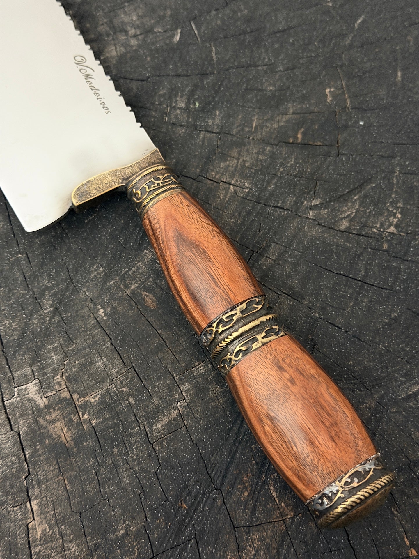 10" Chef Picanha Knife, Native Ironwood, SS440 - 250mm