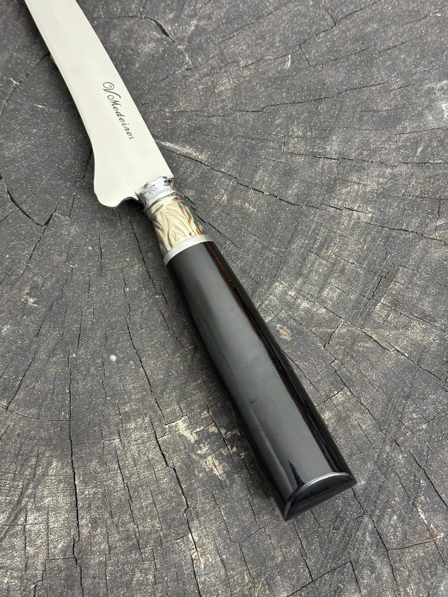 8" Boning Knife, Custom Block, SS420 - 200mm