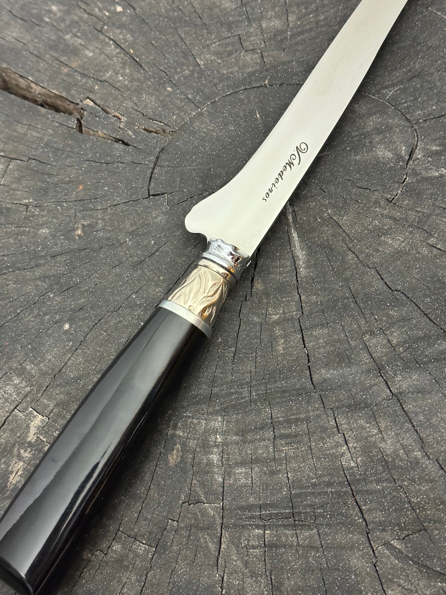 8" Boning Knife, Custom Block, SS420 - 200mm