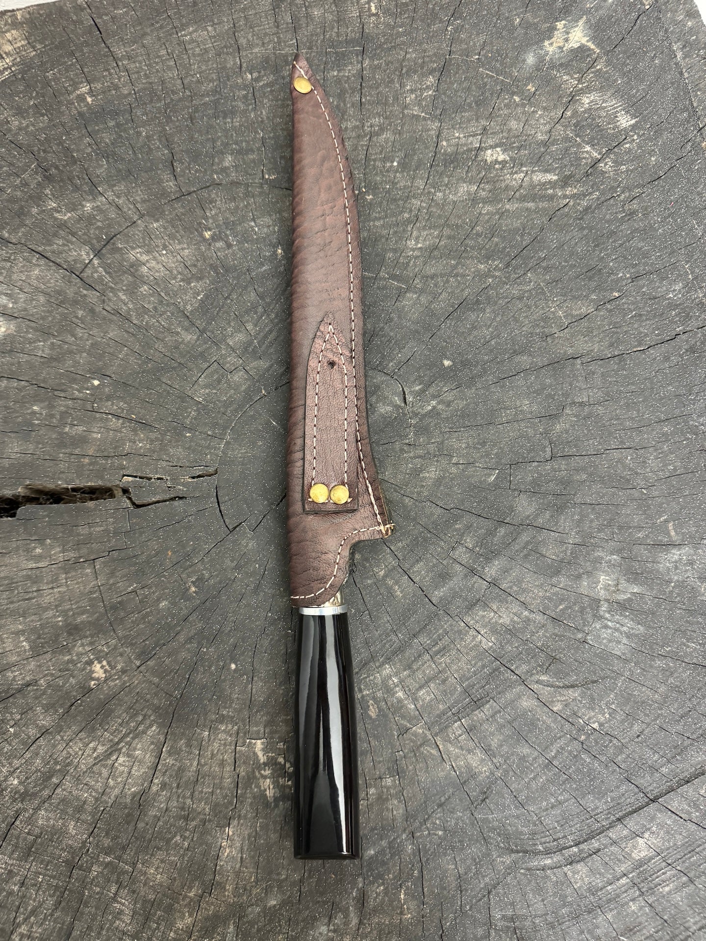 8" Boning Knife, Custom Block, SS420 - 200mm