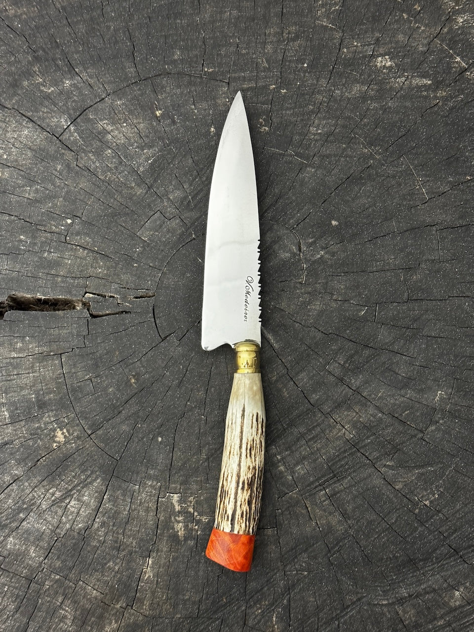 6" Utility Knife, Deer Antler, SS440 - 150mm