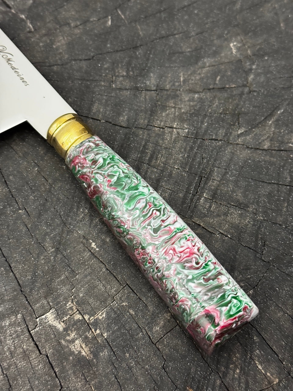 8" Bread & Roast Knife, Custom Block, SS420c - 200mm