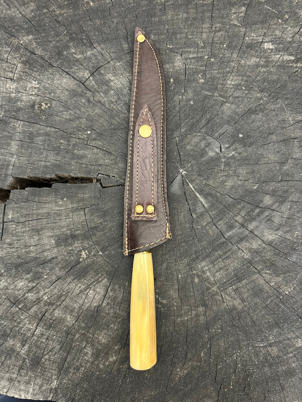 8" Boning Knife, Ostrich Bone, SS420 - 200mm