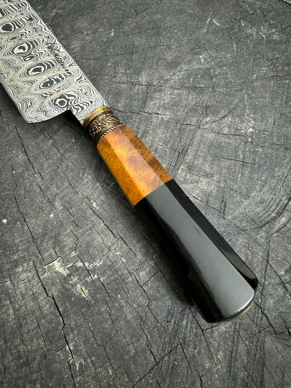 10" Damascus Knife, Mango Tree, CS1095 15n20 - 255mm