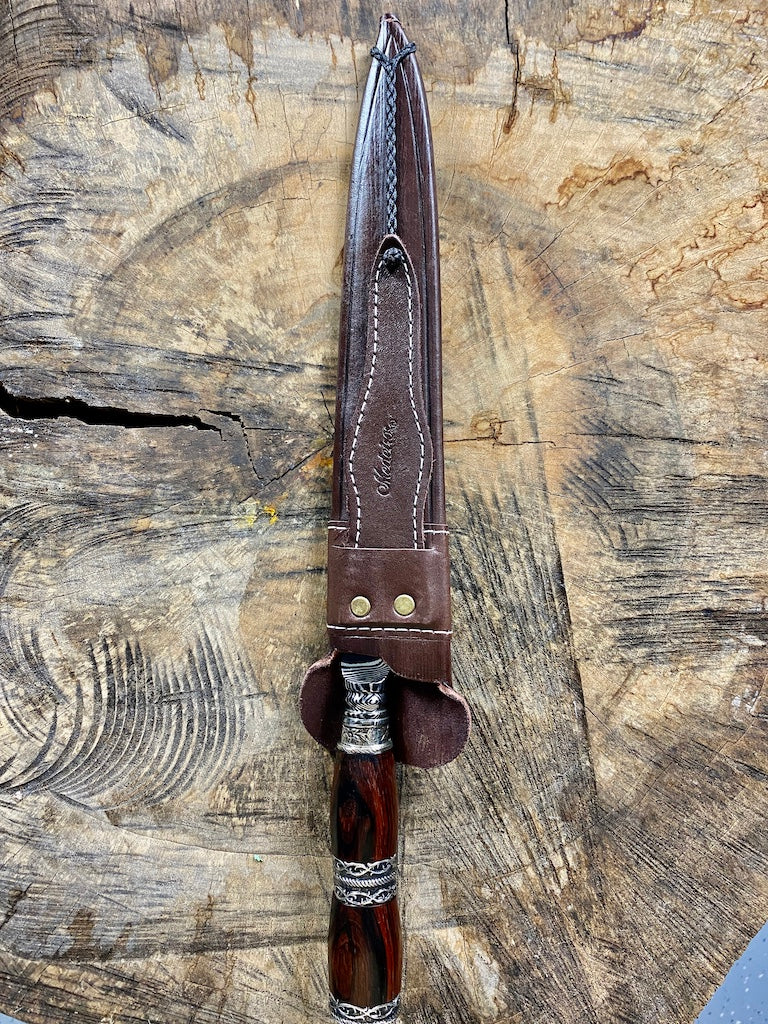 9" Damascus Chef Knife 180 Layers AH CS1095 15n20