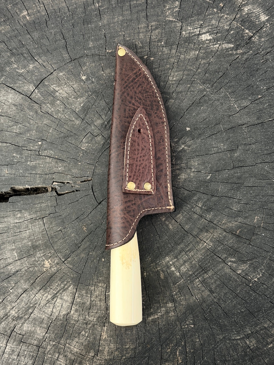 6" Picanha Knife, Ostrich Bone, SS440 - 150mm