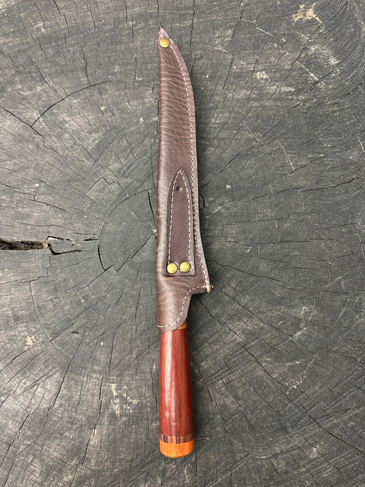 8" Boning Knife, Pau Brasil Hardwood, SS420 - 200mm