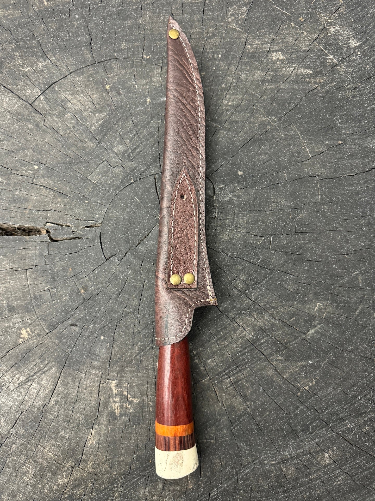 8" Boning Knife, Pau Brasil Hardwood, SS420 - 200mm