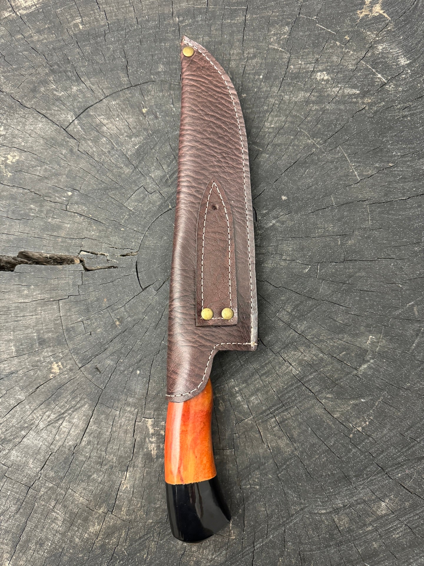 8" Artisan Knife, Mixed Handle, SS440 - 190mm