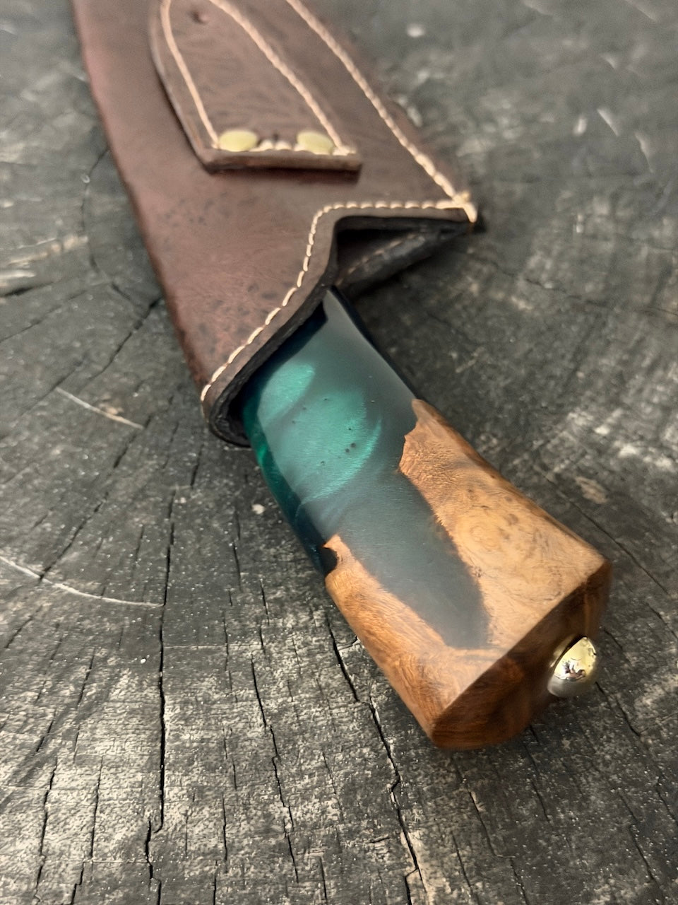 6" Picanha Knife, Hybrid Custom Block, SS440 - 150mm