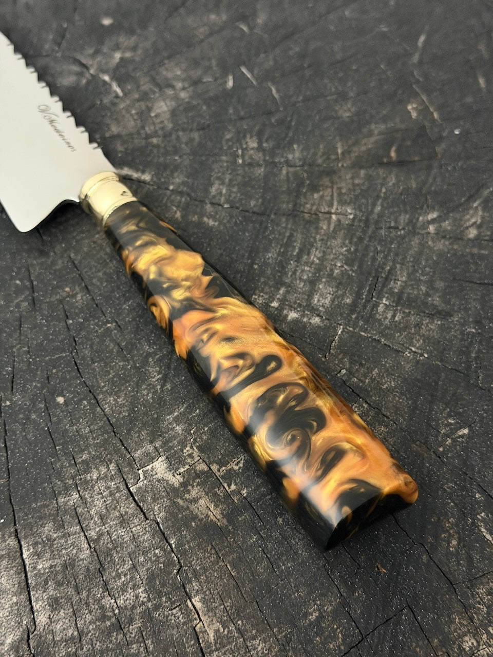 8" Chef Knife, Predator Custom Block, SS420 - 200mm