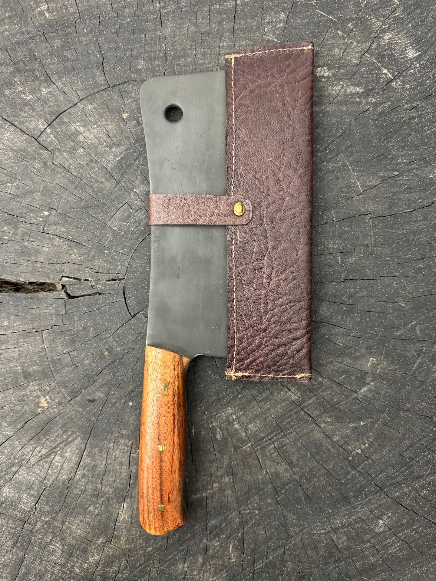8" Cutelo / Cleaver, Native Hardwood, HCS1070 - 200mm