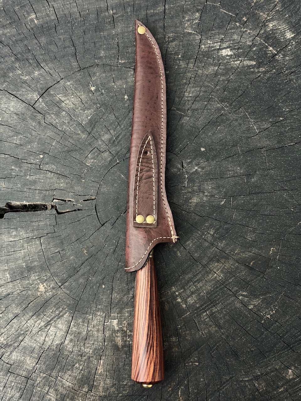8" Boning Knife, Violet Jacaranda Hardwood, SS420 - 200mm