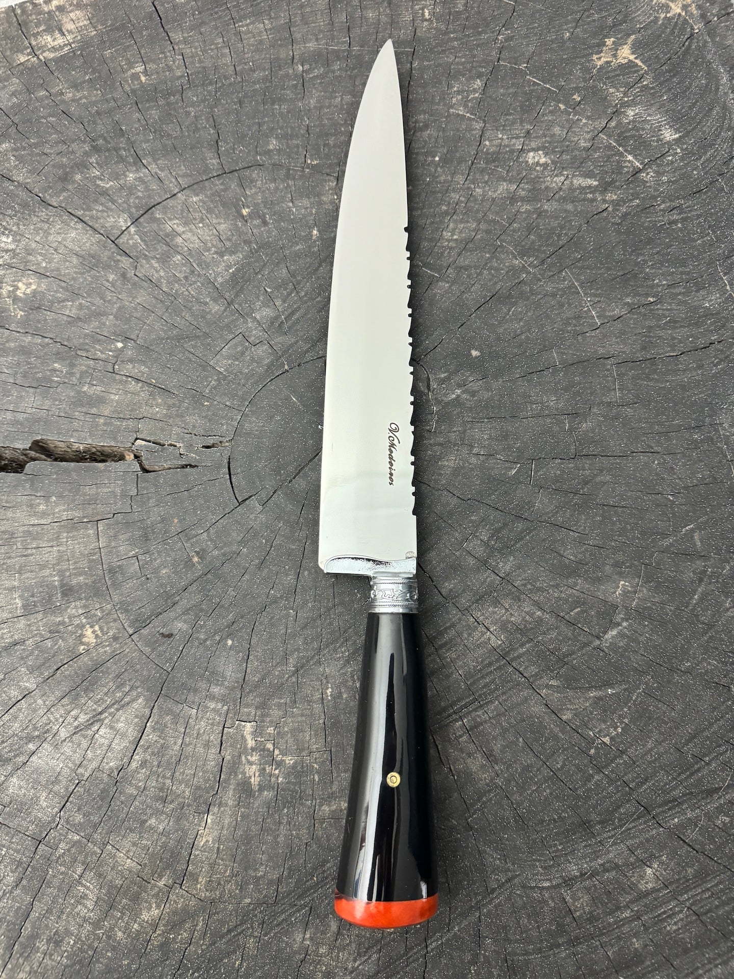 10" Chef Knife, Custom Block, SS440 - 250mm