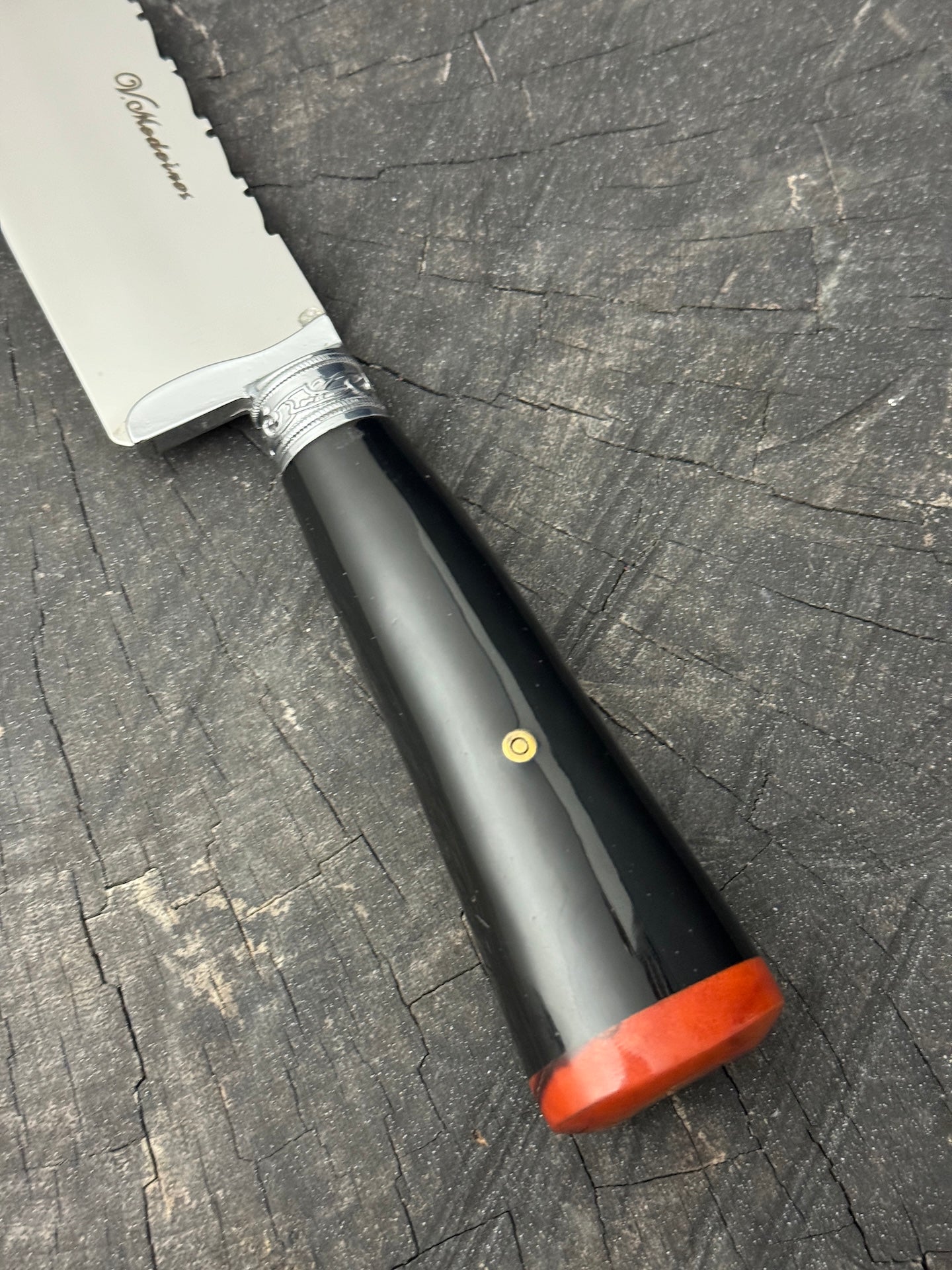 10" Chef Knife, Custom Block, SS440 - 250mm