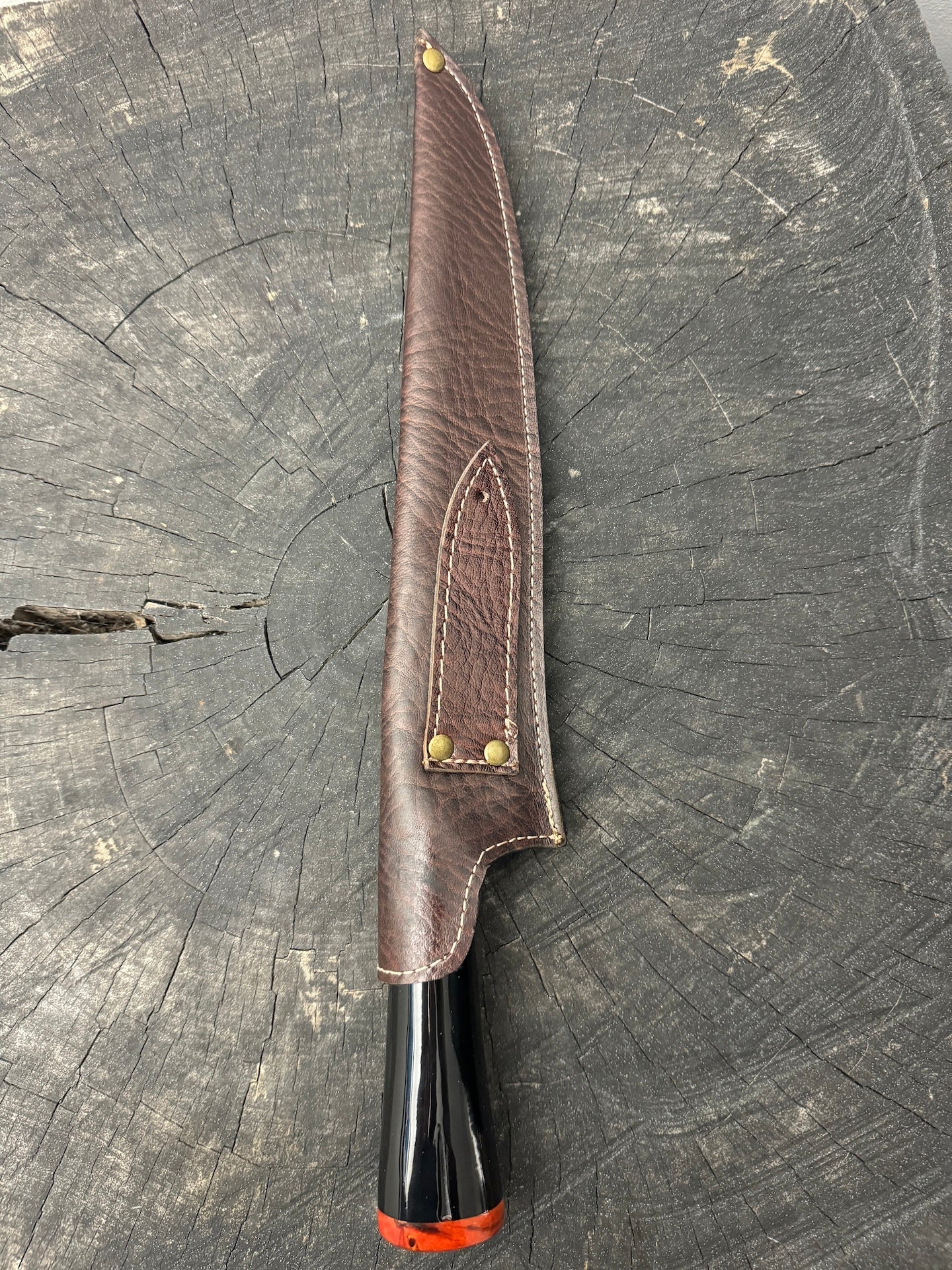 10" Chef Knife, Custom Block, SS440 - 250mm