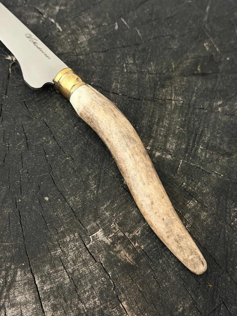 8" Boning Knife, Deer Antler Galheta, SS420 - 200mm