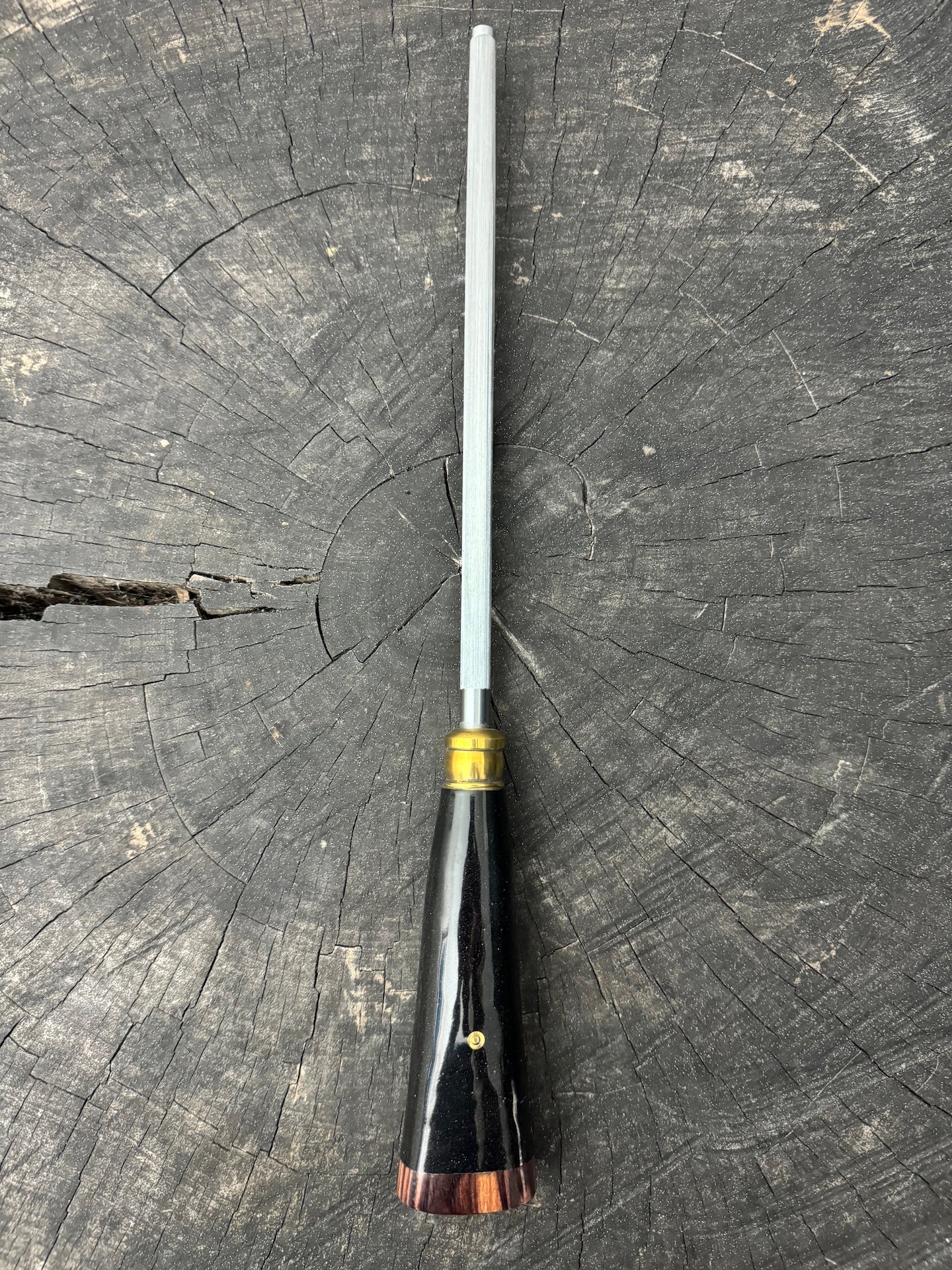 9" Sharpening Steel, Custom Block, 230mm