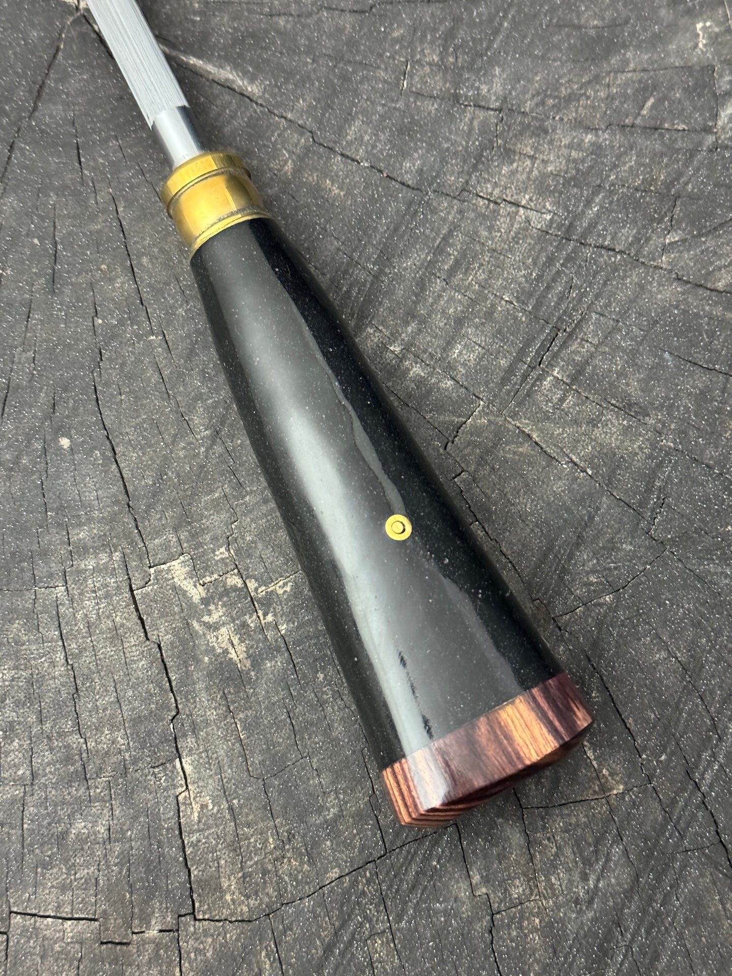 9" Sharpening Steel, Custom Block, 230mm