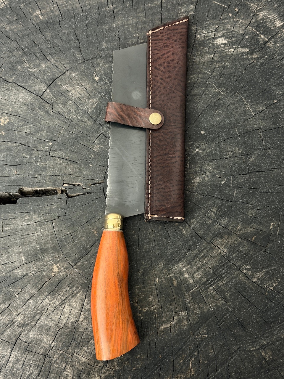 8" Chefs Cleaver, Arruda Hardwood, RSS440 - 200mm