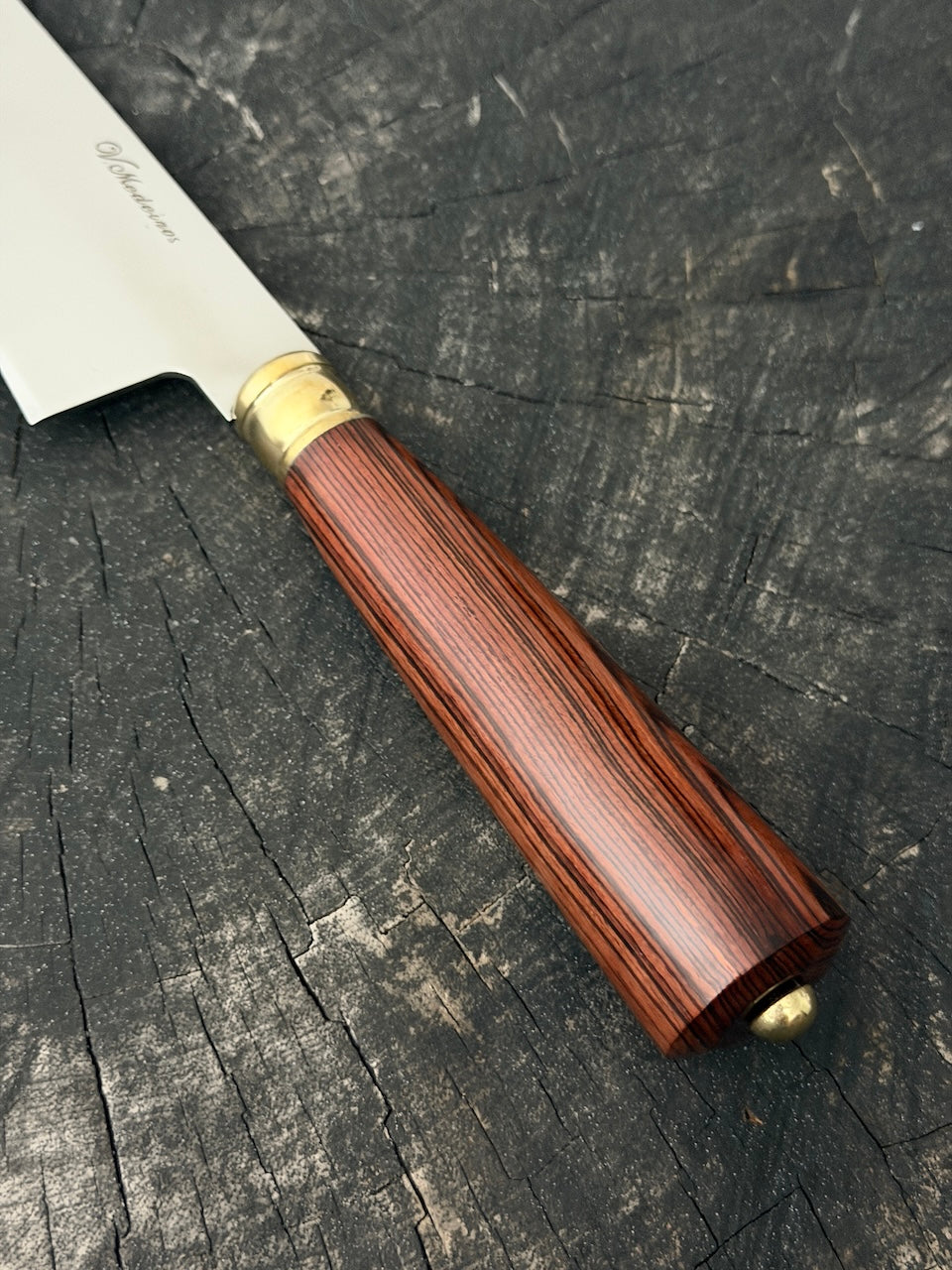 8" Branca Knife, Violet Jacaranda Hardwood, SS440 - 210mm