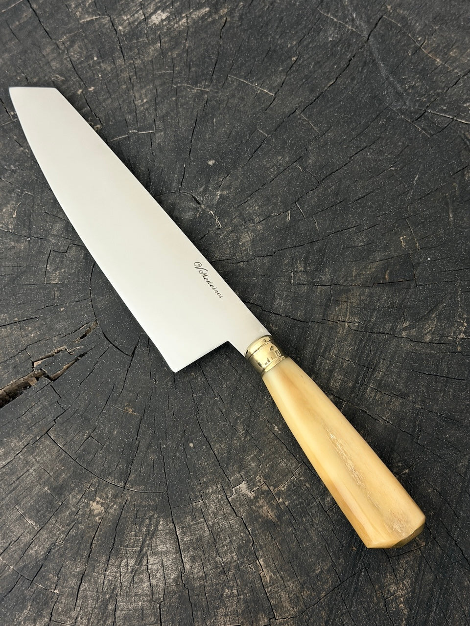 8" Kultura Knife, Ostrich Bone, SS440 - 200mm