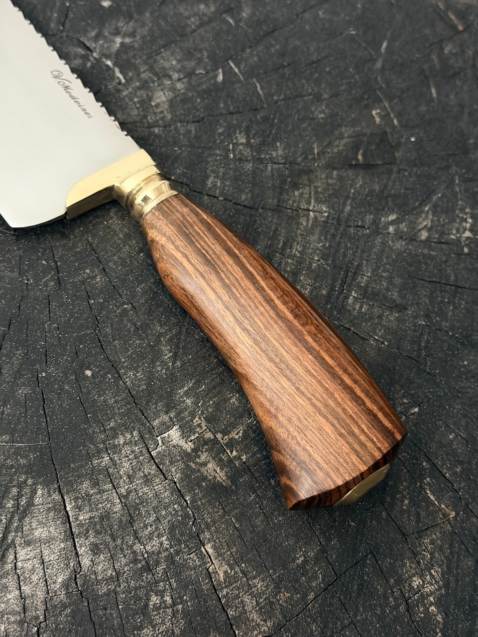 8" Picanha Chef Knife, Jacaranda Hardwood, SS440 - 200mm