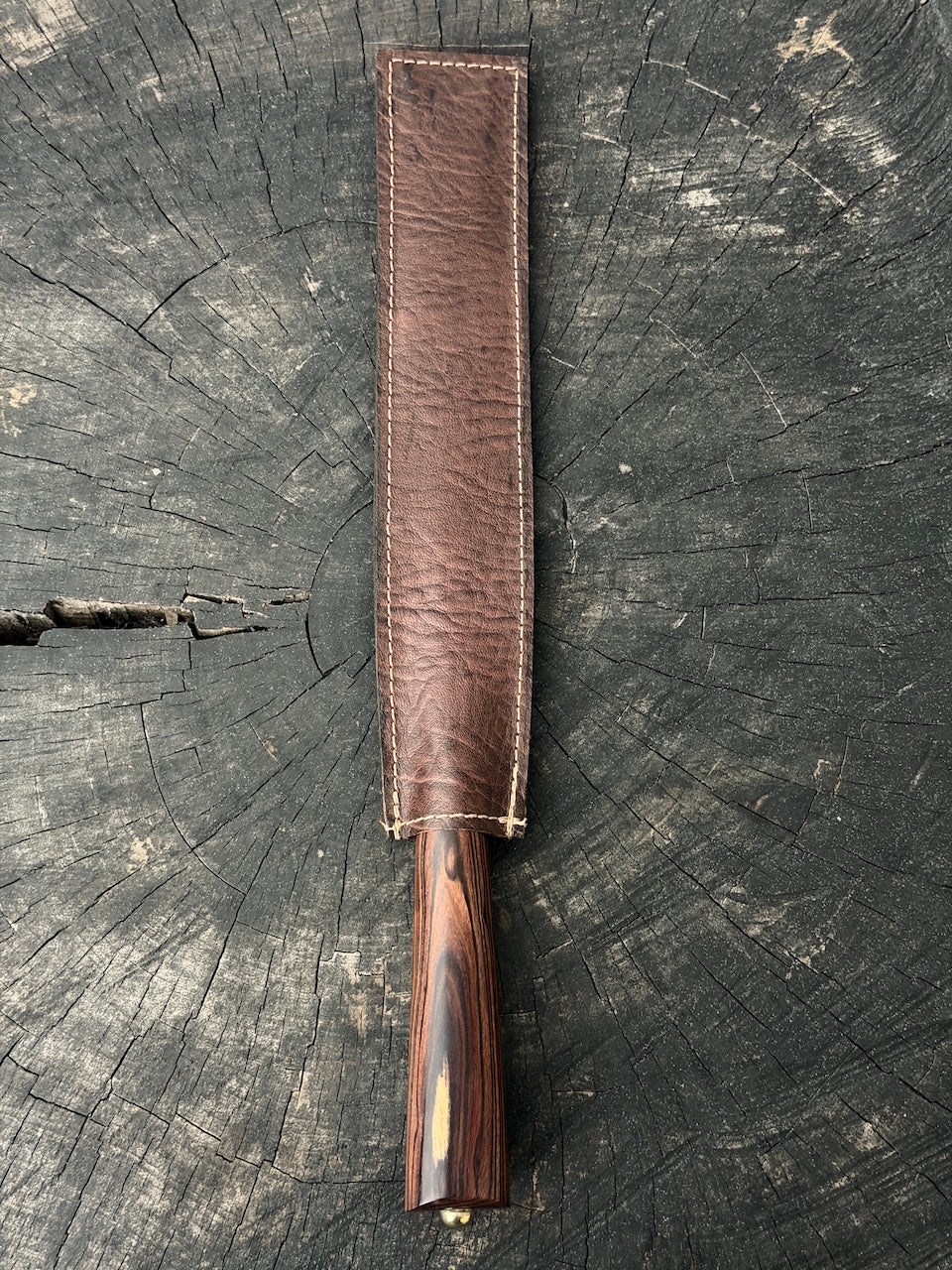10" BBQ & Grill Fork, Violet Jacaranda Hardwood, SS440