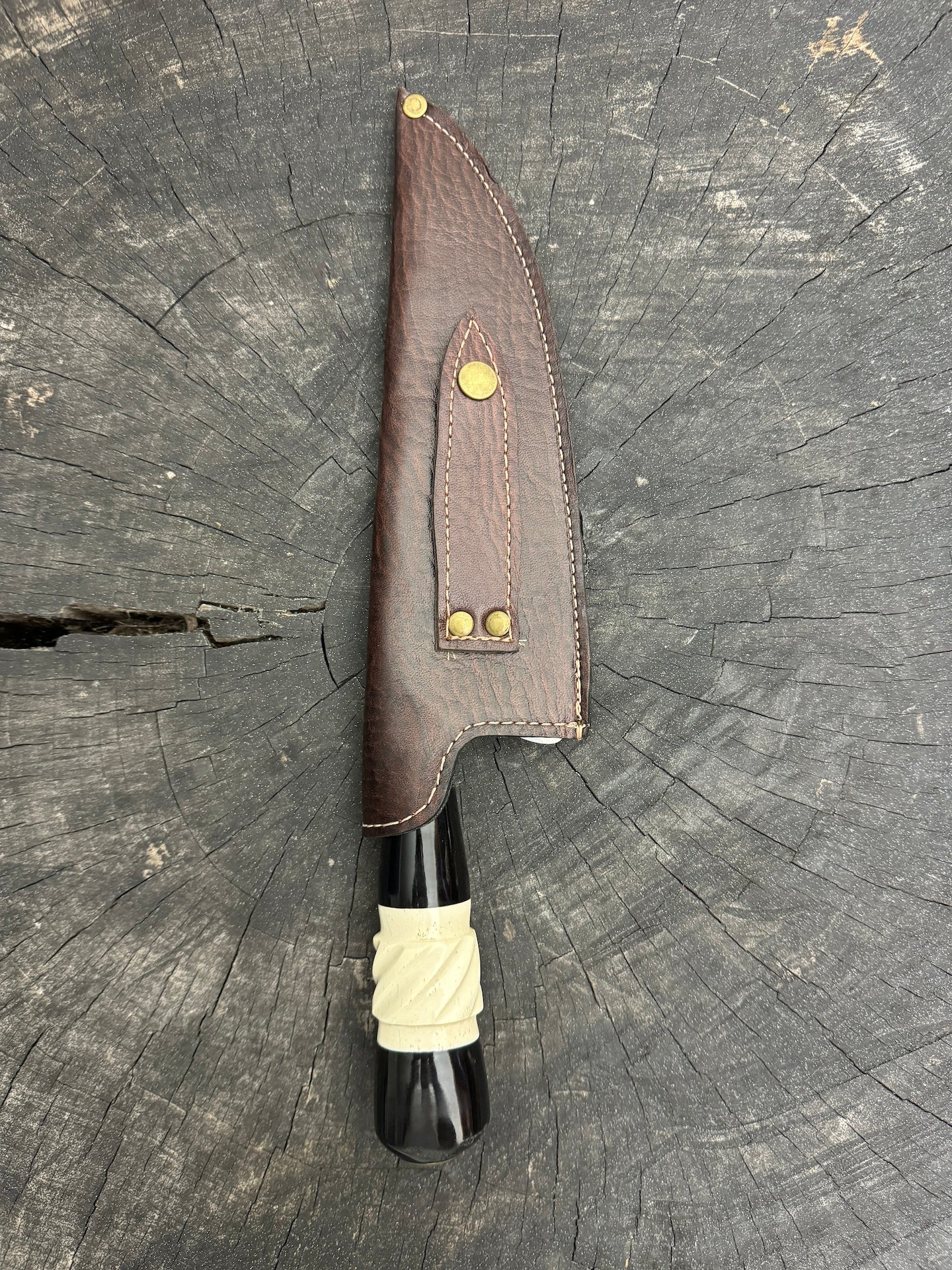 8" Picanha Chef Knife, Hybrid Handle, SS440 - 200mm