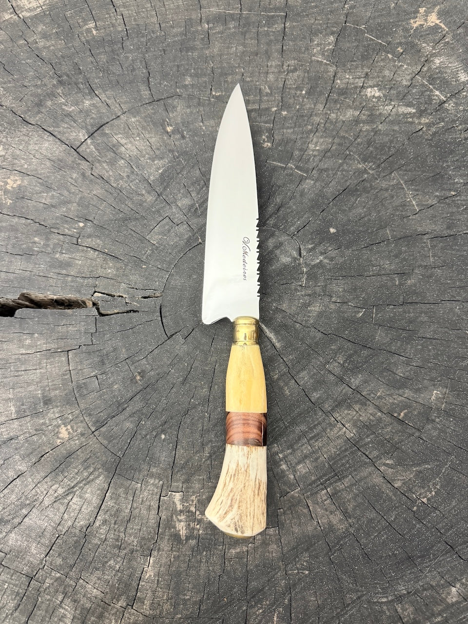 6" Utility Knife, Mixed Handle, SS440 - 150mm