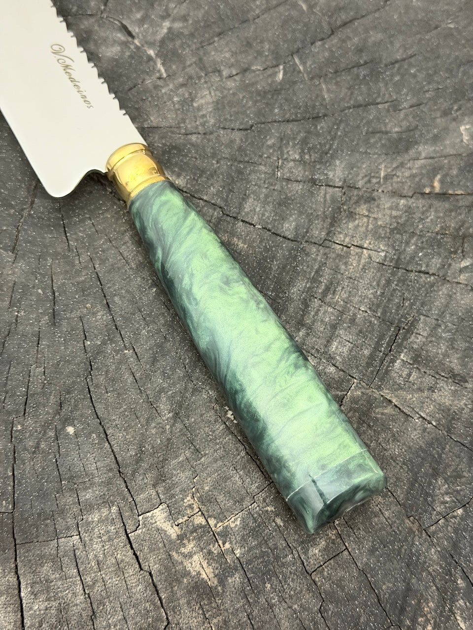 6" Utility Knife, Custom Block, SS440 - 150mm