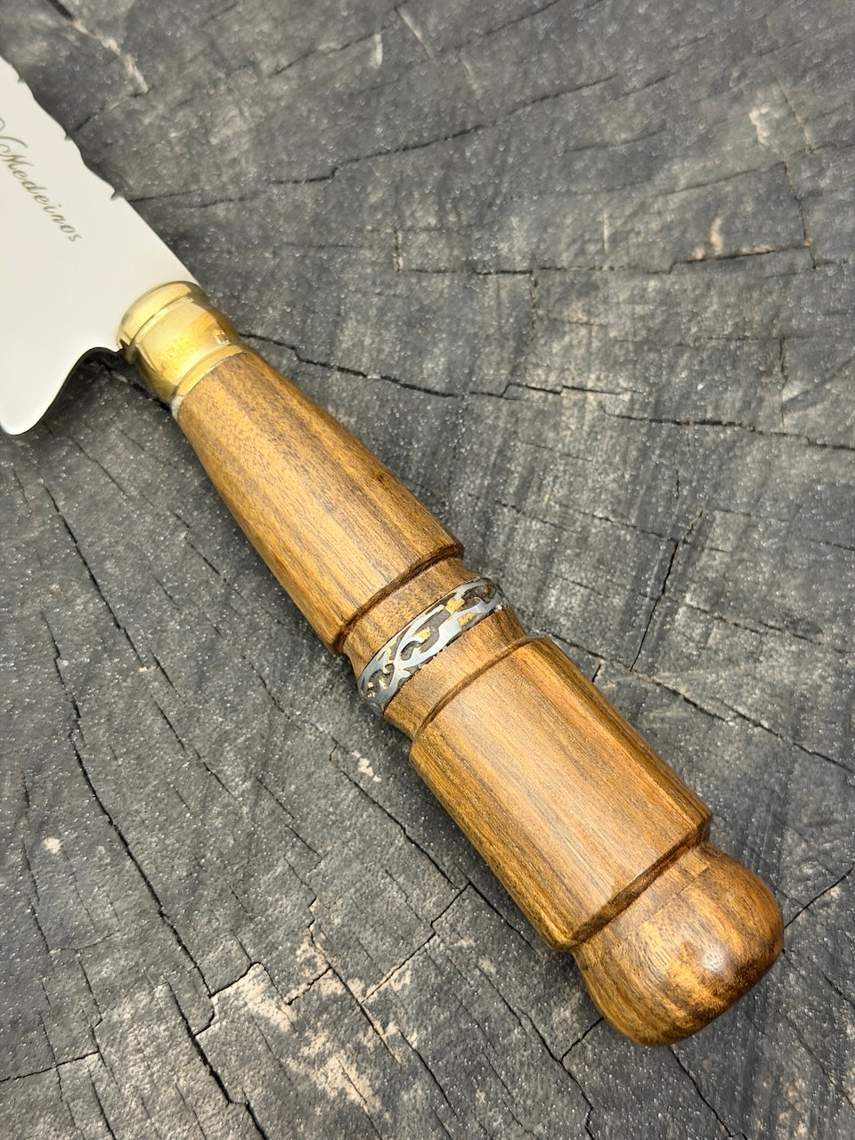 8" Chef Knife, Native Hardwood, SS420 - 200mm