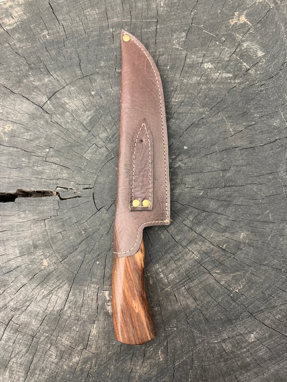 8" Artisan Knife, Jacaranda Hardwood, SS440 - 190mm