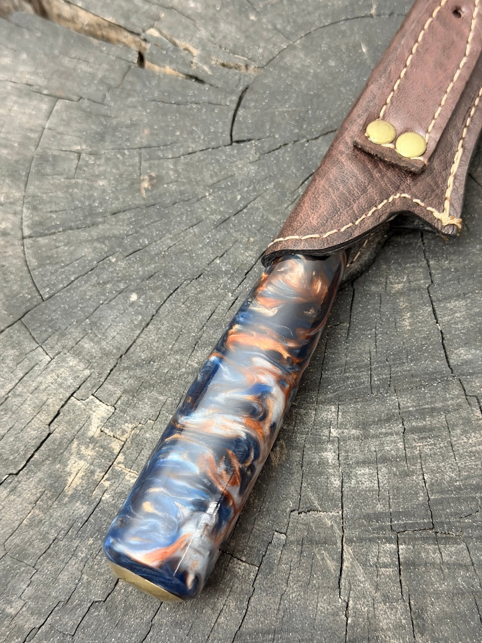 8" Boning Knife, NightFire Custom Block, SS420 - 200mm