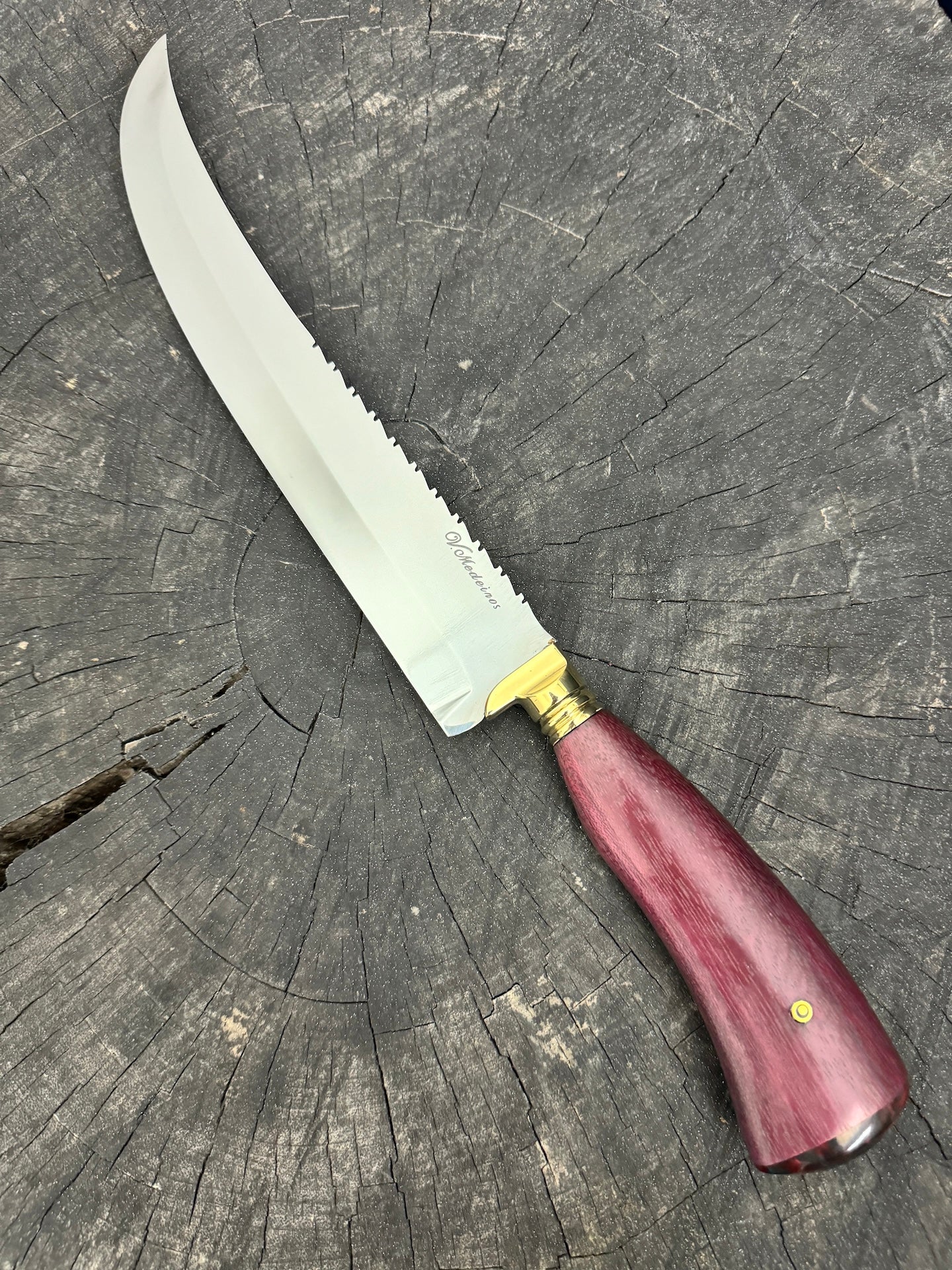 10" Butchers Knife, Roxinho Hardwood, SS440 - 250mm