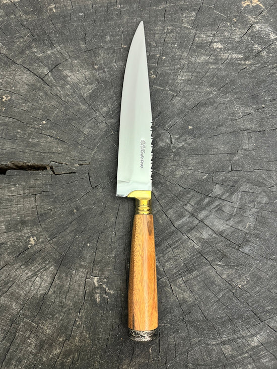 8" Chef Knife, Jacaranda Hardwood, SS420 - 200mm