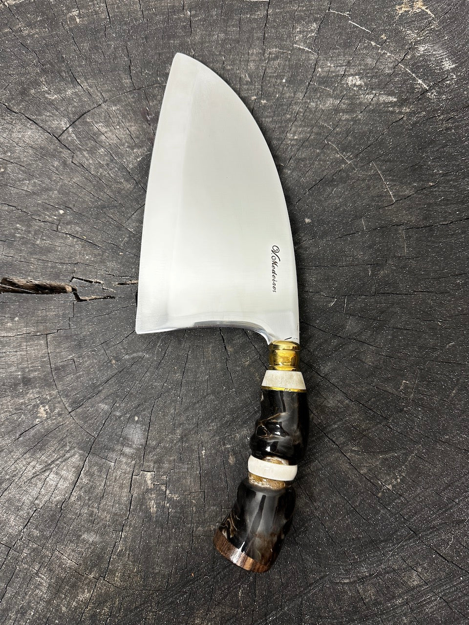 8" Cutelo / Cleaver, Antelope Horn, SS440 - 190mm