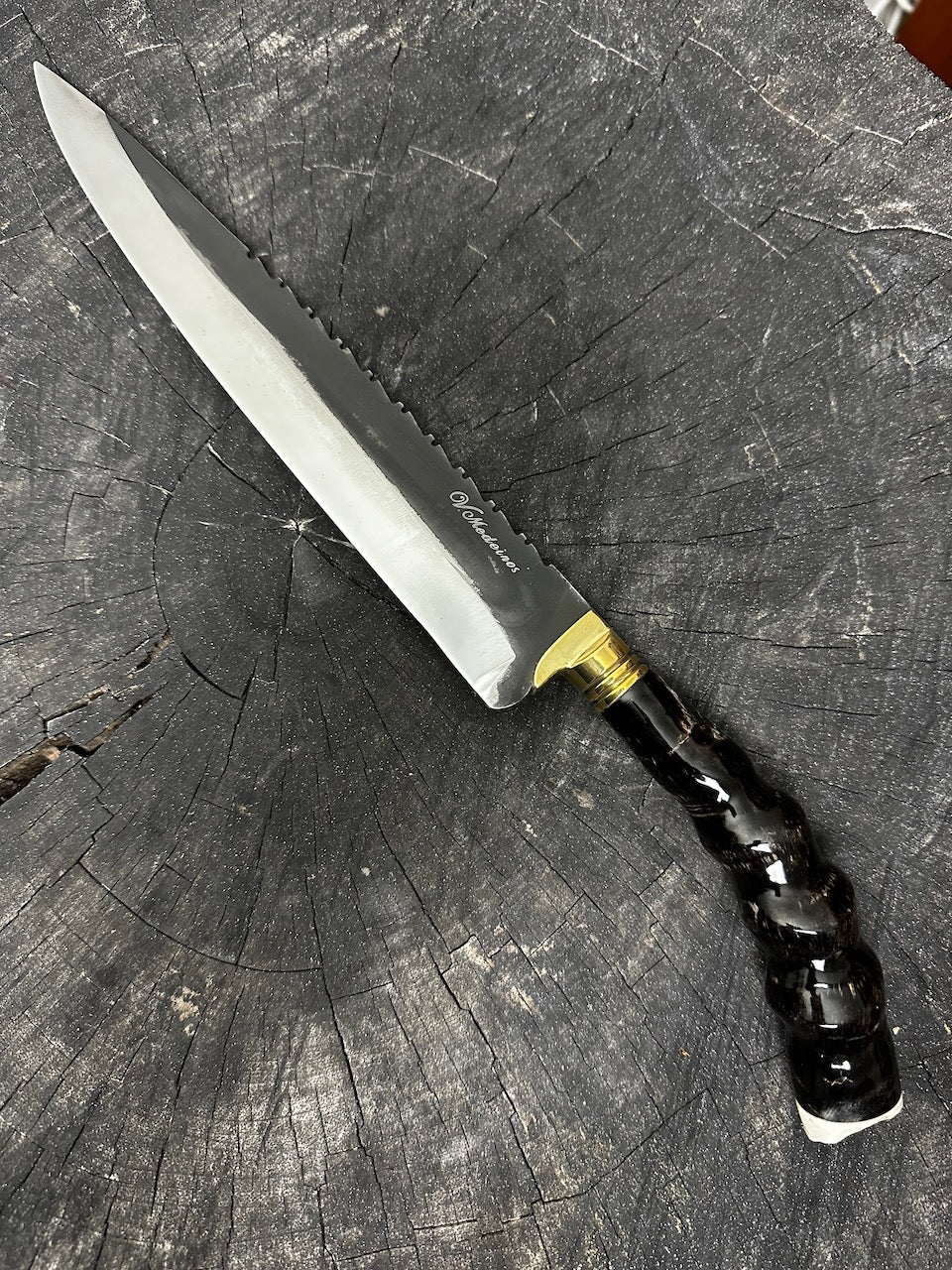 10" Chef Knife, Antelope Horn, RSS440 - 250mm