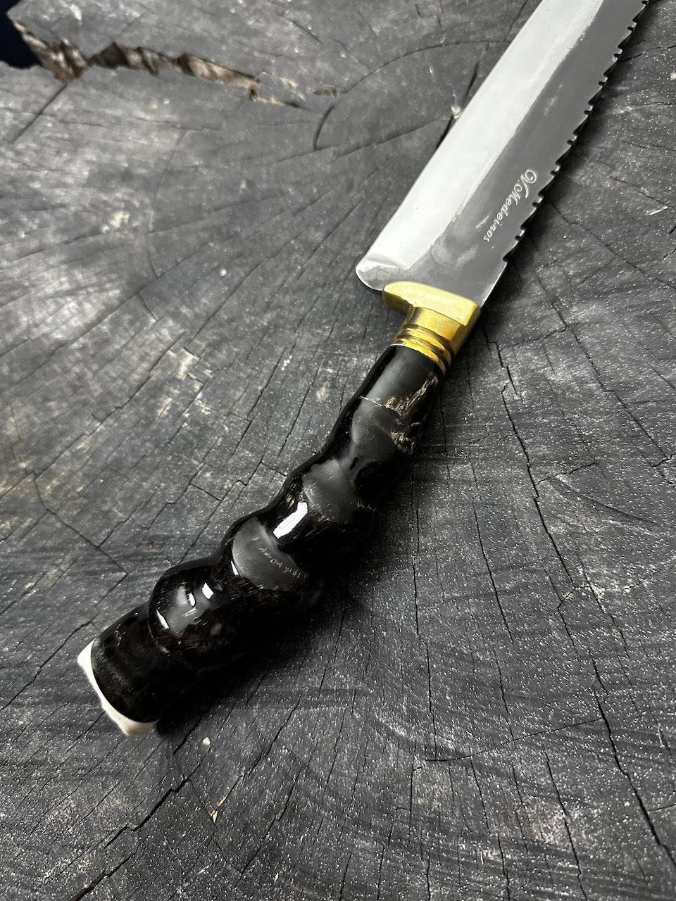 10" Chef Knife, Antelope Horn, RSS440 - 250mm