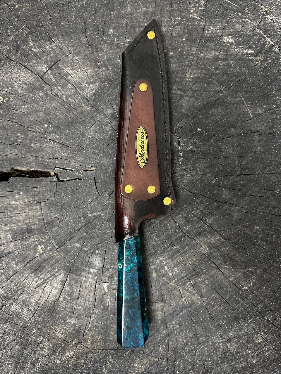 7" Damascus Bunka Knife 160 Layers GH CS1095 15n20