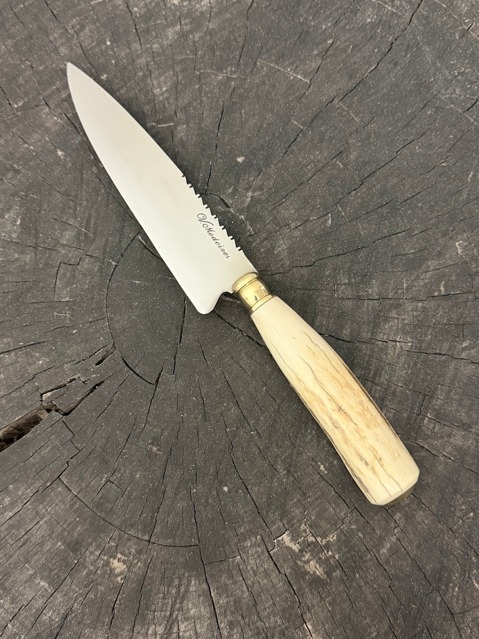 6" Utility Knife, Deer Antler, SS440 - 150mm