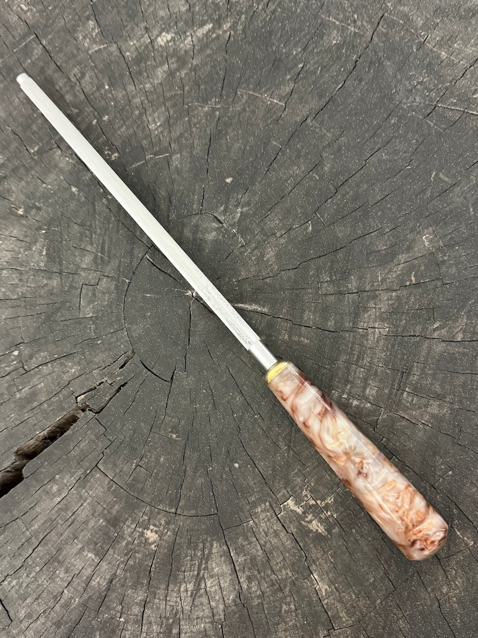 9" Sharpening Steel, Custom Block, 230mm