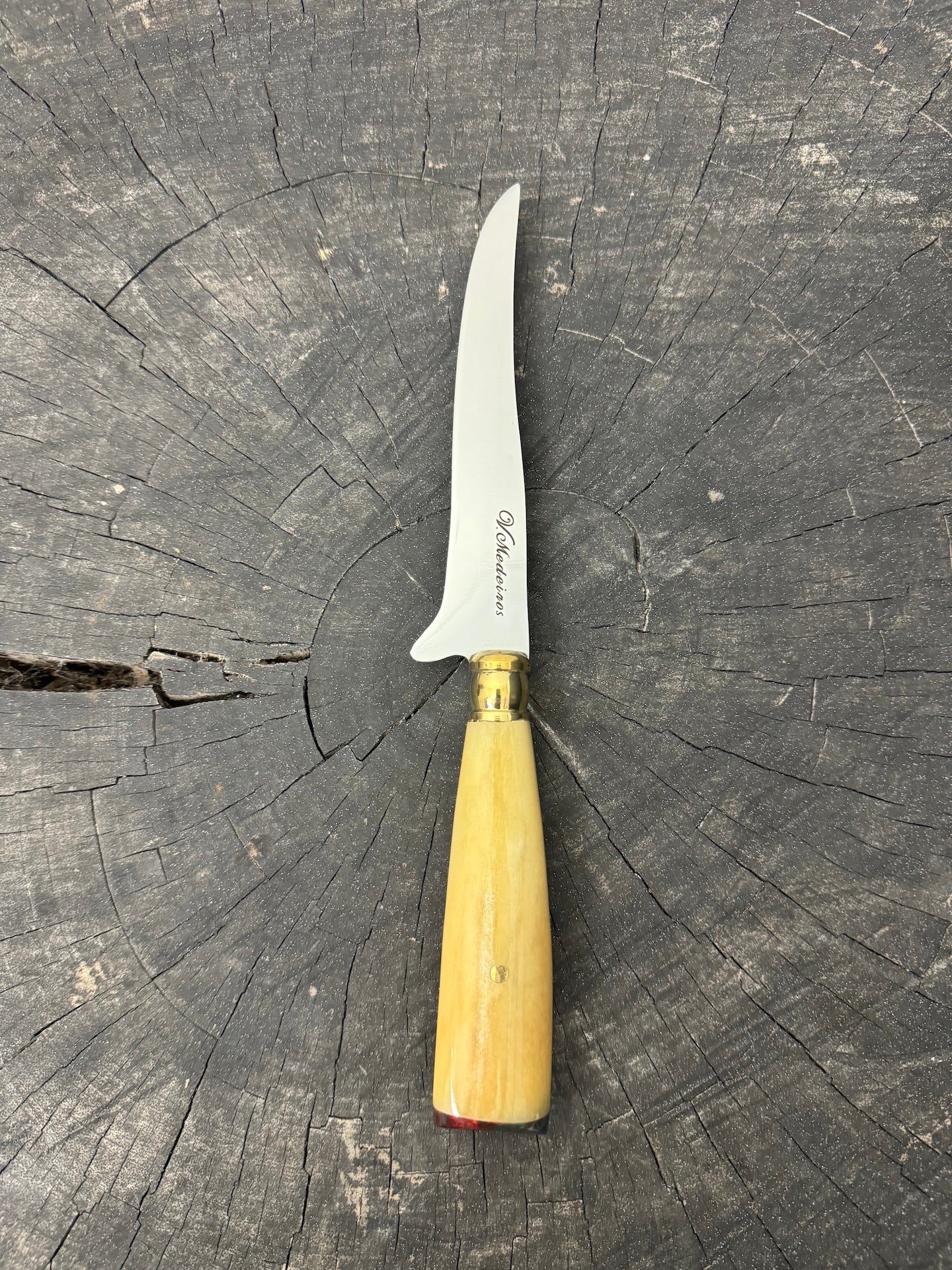 5" Boning Knife, Ostrich Bone, SS420 - 130mm