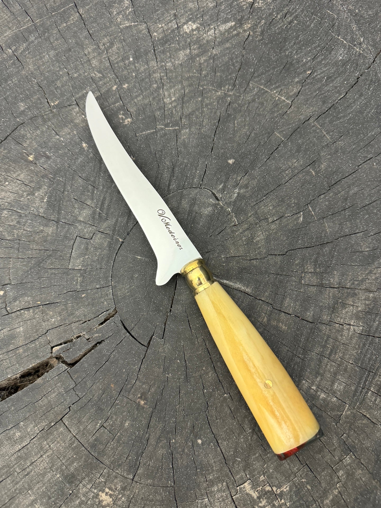 5" Boning Knife, Ostrich Bone, SS420 - 130mm
