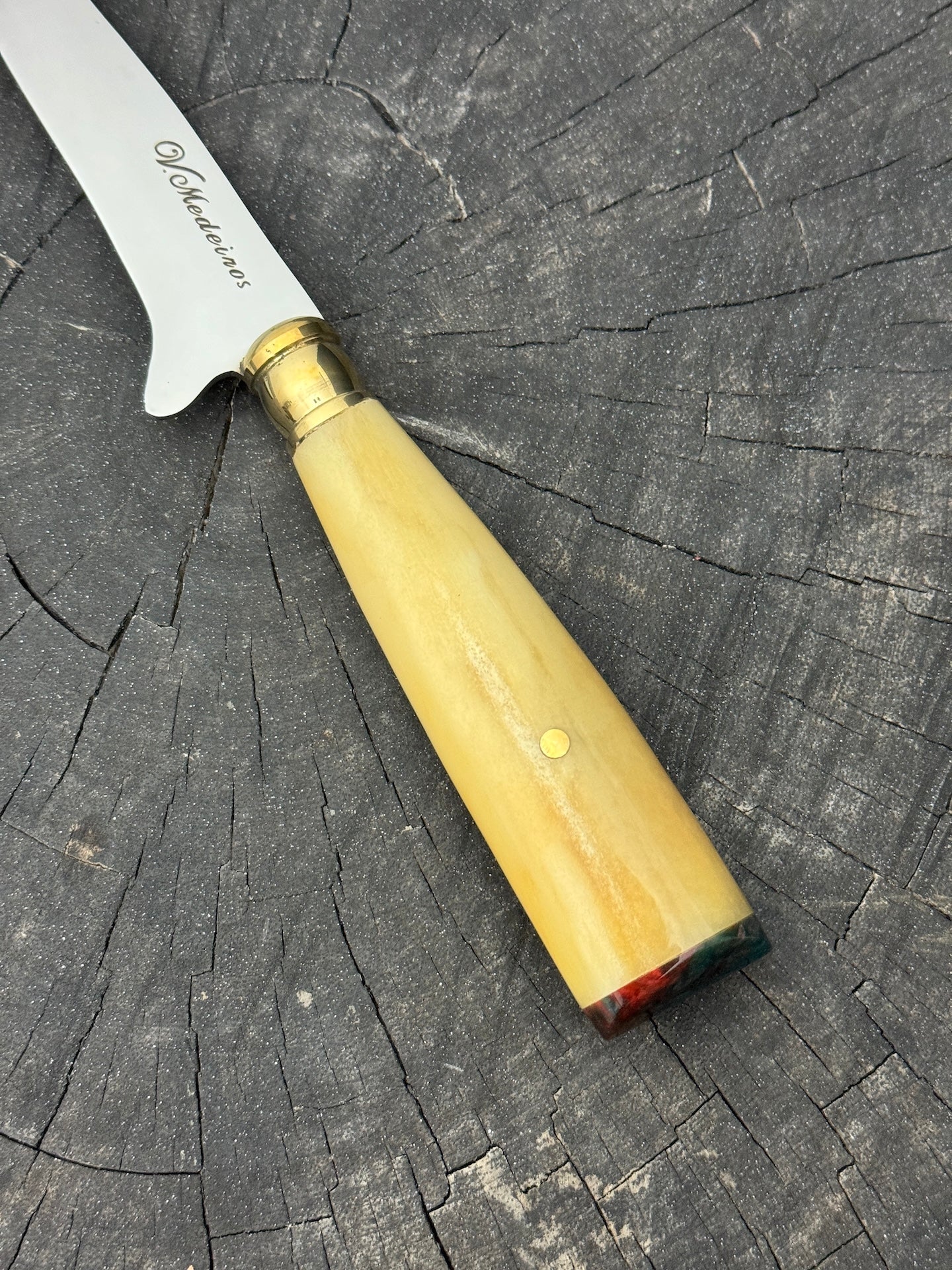5" Boning Knife, Ostrich Bone, SS420 - 130mm