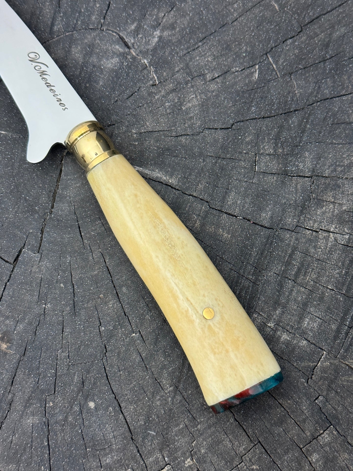 5" Boning Knife, Ostrich Bone, SS420 - 130mm