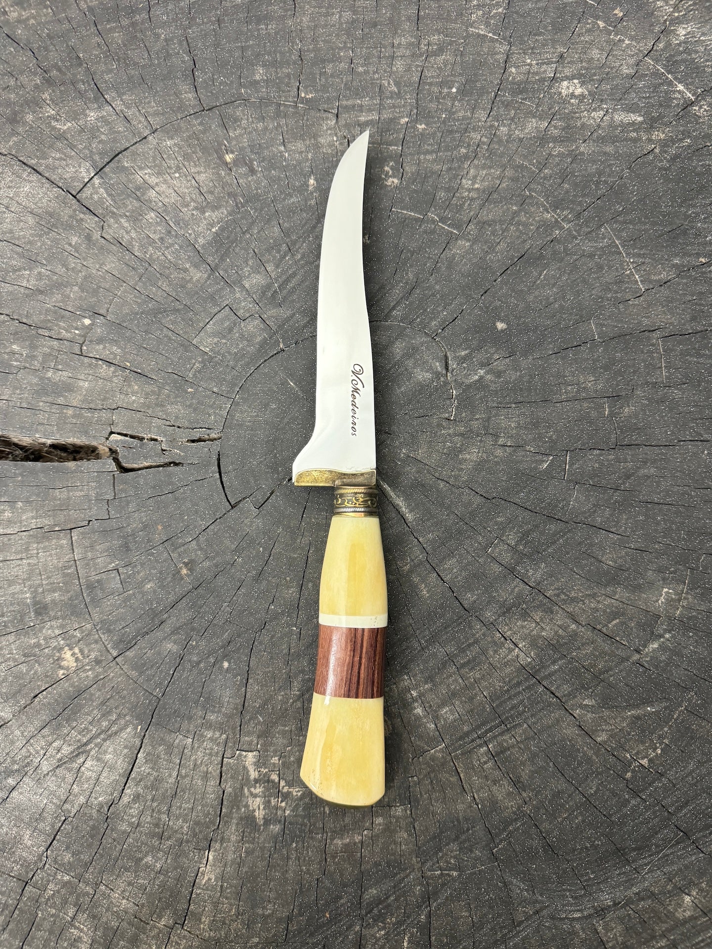 5" Boning Knife, Ostrich Bone, SS420 - 130mm